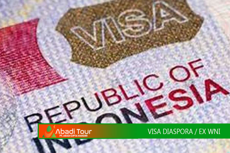 VISA DIASPORA / EX WNI - VISA E32C